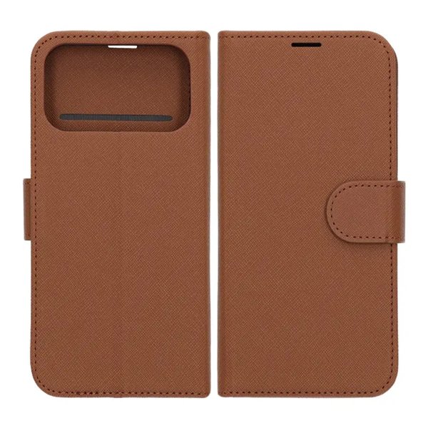 iPhone 17 Pro Etui med Kreditkortholder Stativfunktion Brun