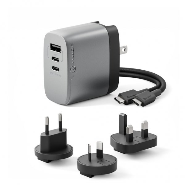 ALOGIC Rapid Power 67W Multi-Country Travel GaN oplader