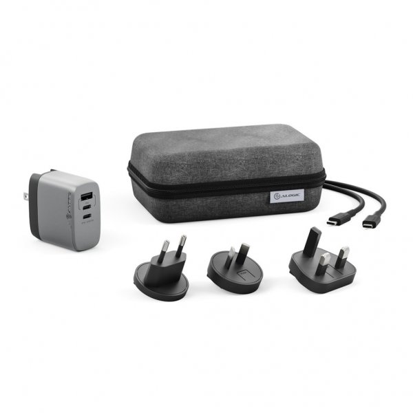 ALOGIC Rapid Power 67W Multi-Country Travel GaN oplader