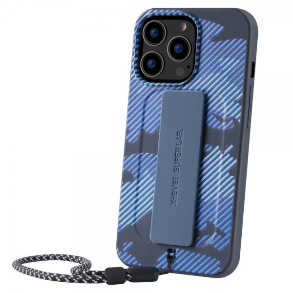 X-Level iPhone 13 Pro Cover Explorer Series Blå