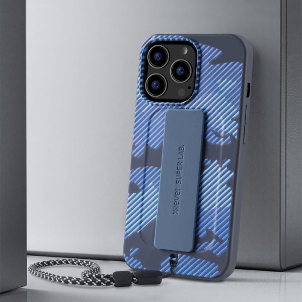 X-Level iPhone 13 Pro Cover Explorer Series Blå