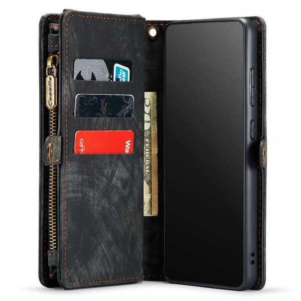 CaseMe Samsung Galaxy S21 008 Series Aftageligt Cover Sort