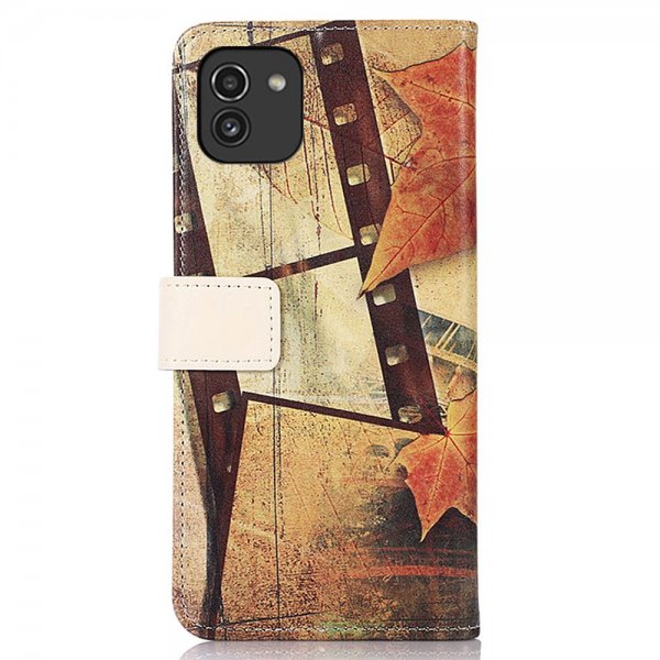Samsung Galaxy A03 Cover Motiv Eiffeltårnet Efterår
