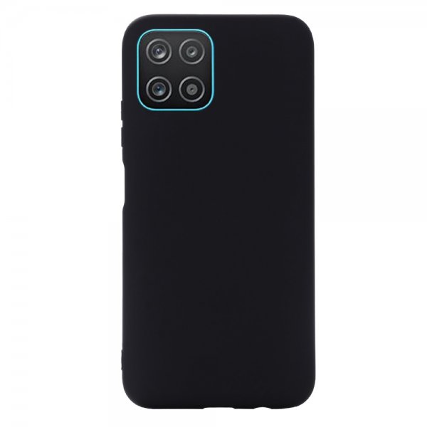 Samsung Galaxy A03 Cover med Strop Silikone Sort