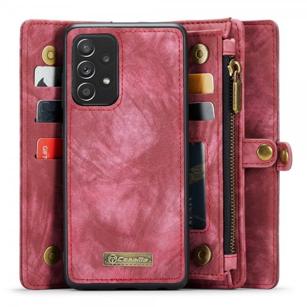 CaseMe Samsung Galaxy A53 5G Etui 008 Series Aftageligt Cover Rød