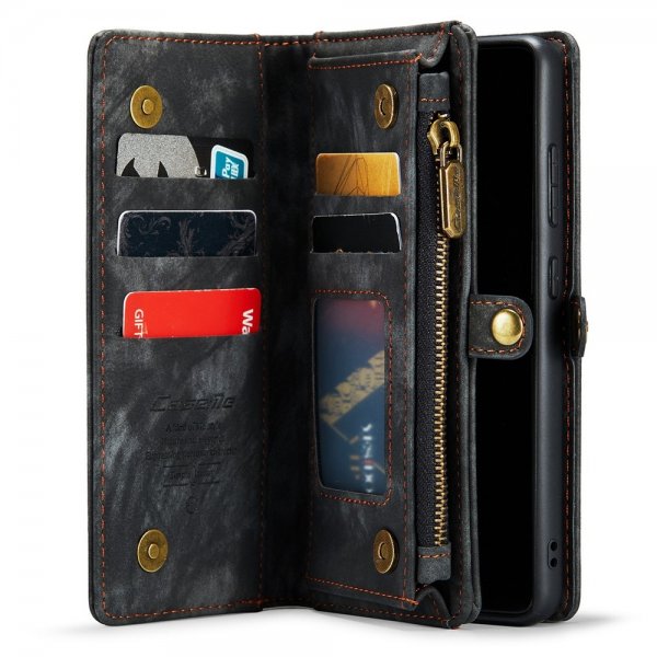 CaseMe Samsung Galaxy S22 Etui 008 Series Aftageligt Cover Sort