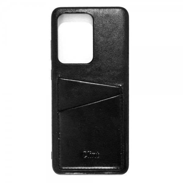 Samsung Galaxy S20 Ultra Cover med Kortlomme Sort