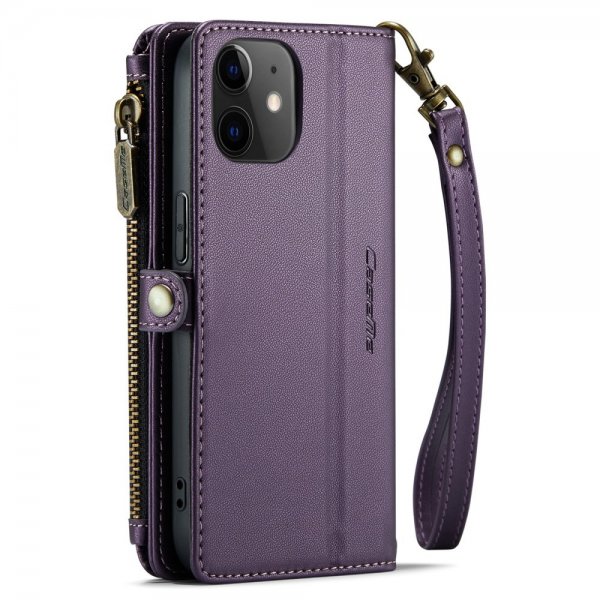 CaseMe iPhone 12/iPhone 12 Pro Etui C36 Serie Lilla