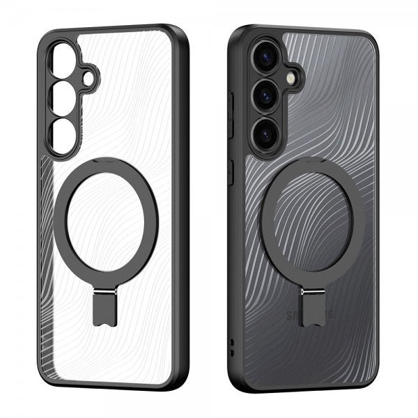 Dux Ducis Samsung Galaxy S25 Cover Aimo Series MagSafe Kickstand Sort