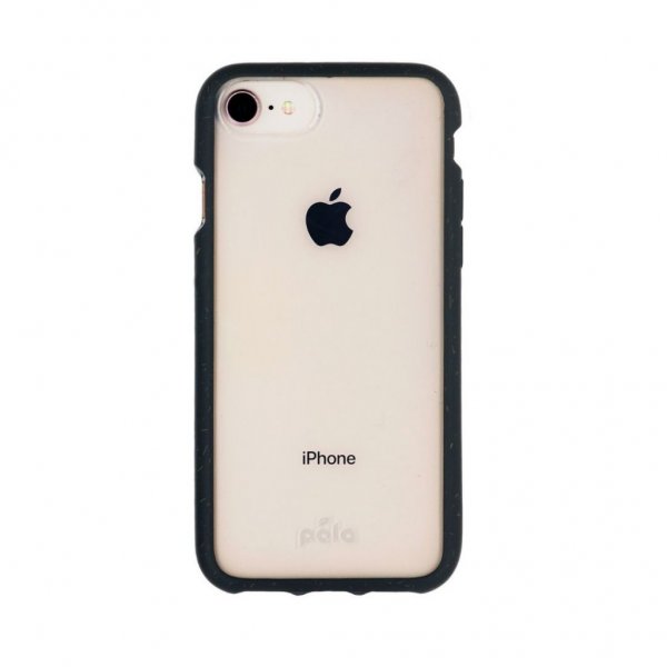 Pela iPhone 7/8/SE Cover Eco Friendly Klar Sort