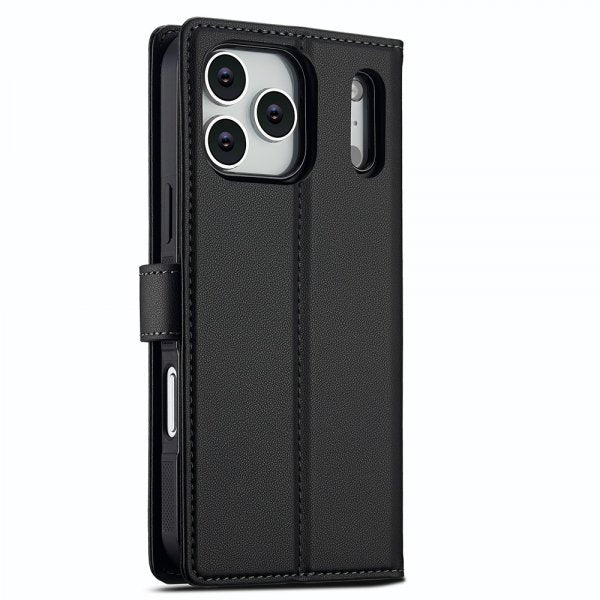 Nordic Covers iPhone 17 Pro Max Cover med aftageligt MagSafe-cover Raven Black
