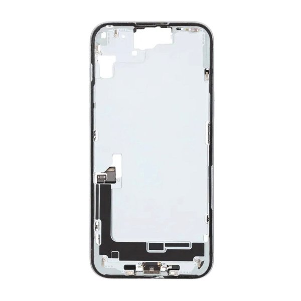 Midterramme med smådele til iPhone 15 Plus - Blå OEM
