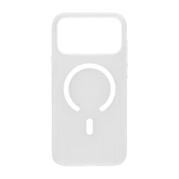 iPhone 17 Pro Cover Bølget MagSafe Hvid