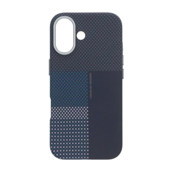 iPhone 17 Cover Aramidfiber MagSafe Blå