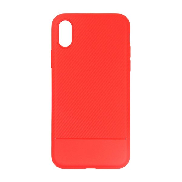 iPhone X/iPhone Xs Cover TPU Rød