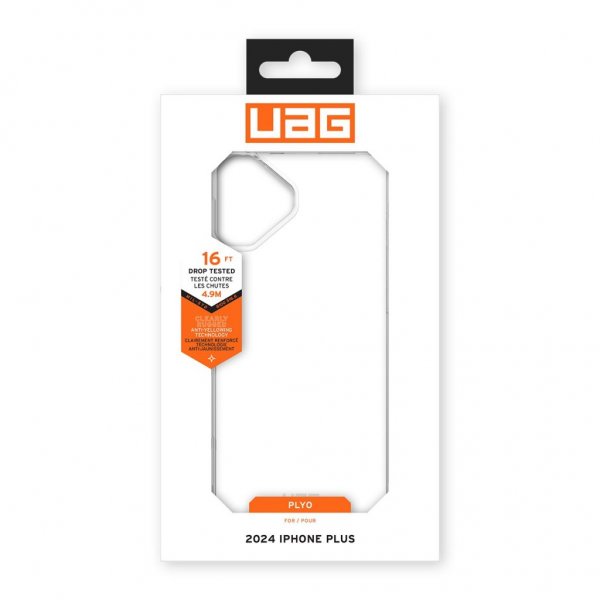 Urban Armor Gear (UAG) iPhone 16 Plus Cover Plyo Ice