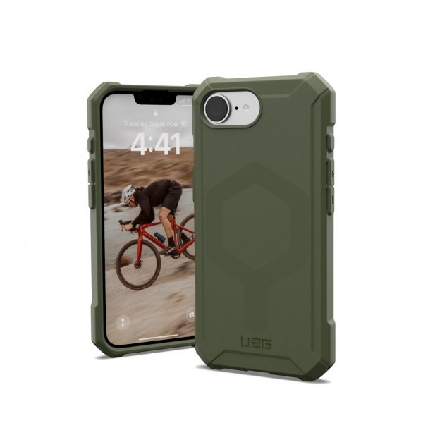 Urban Armor Gear (UAG) iPhone 16/17 Cover Essential Armor MagSafe Olive Drab