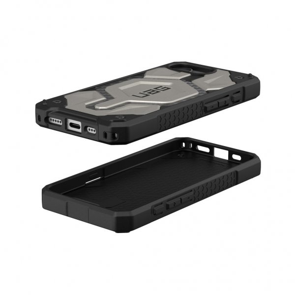 Urban Armor Gear (UAG) iPhone 16/17 Cover Monarch Pro MagSafe Titanium