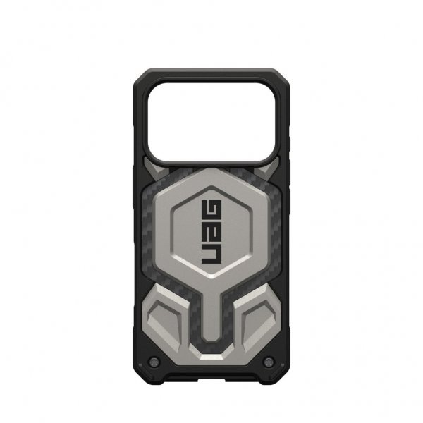 Urban Armor Gear (UAG) iPhone 17 Pro Cover Monarch Pro MagSafe Titanium