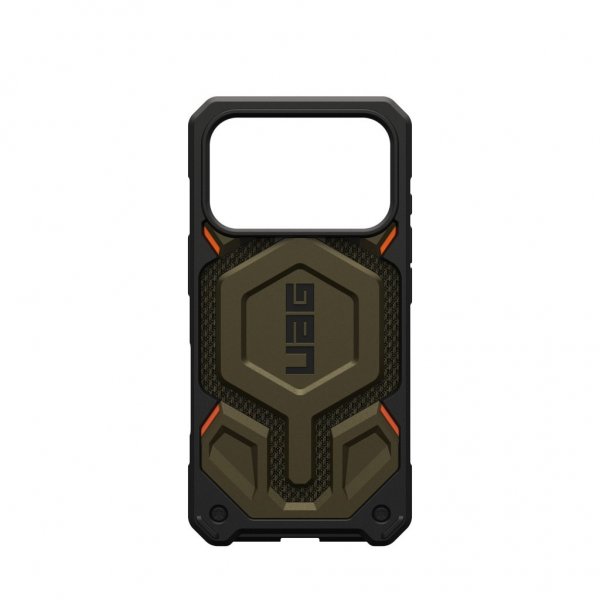 Urban Armor Gear (UAG) iPhone 17 Pro Cover Monarch Pro Kevlar MagSafe Element Green