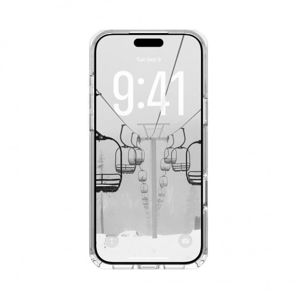 Urban Armor Gear (UAG) iPhone 17 Pro Max Cover Plyo MagSafe Ice Silver