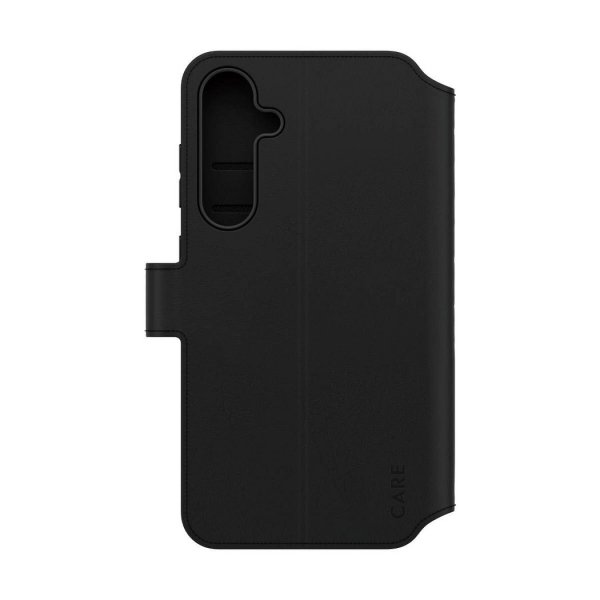 CARE by PanzerGlass Samsung Galaxy S24 FE Etui Wallet Kickstand Sort