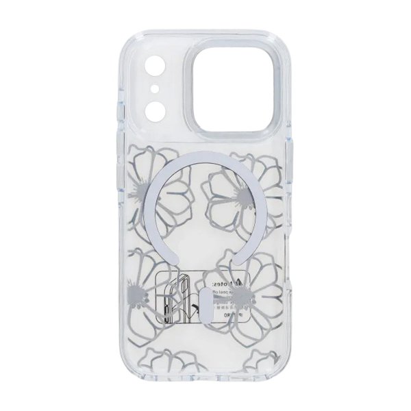 iPhone 17 Pro Cover Mønster MagSafe Blomster