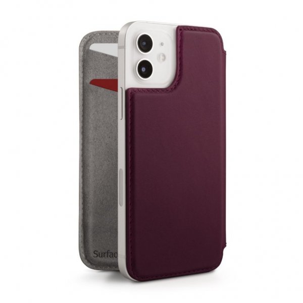 Twelve South iPhone 12 Mini Cover SurfacePad Plum