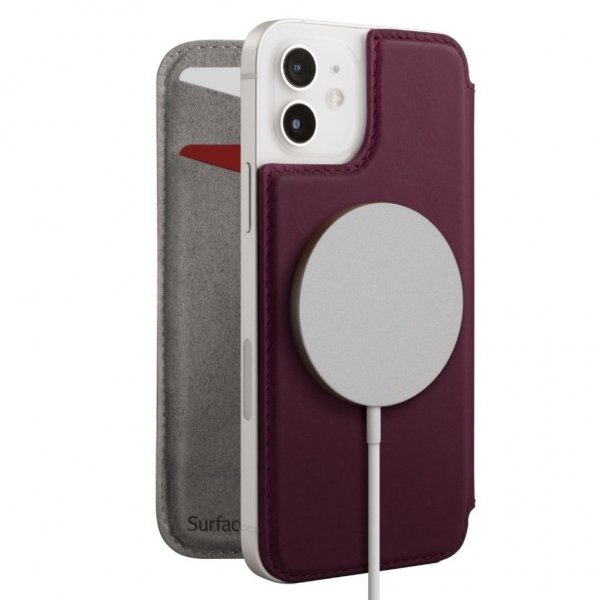 Twelve South iPhone 12 Mini Cover SurfacePad Plum