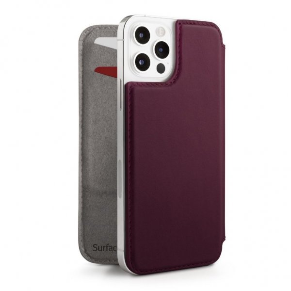 Twelve South iPhone 12 Pro Max Cover SurfacePad Plum