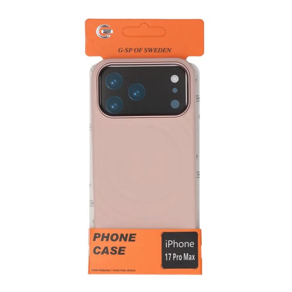 iPhone 17 Pro Max Cover Silikone MagSafe Rosa