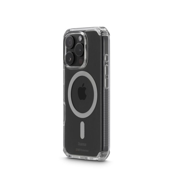 Hama iPhone 16 Pro Cover Extreme Protect MagLine Transparent