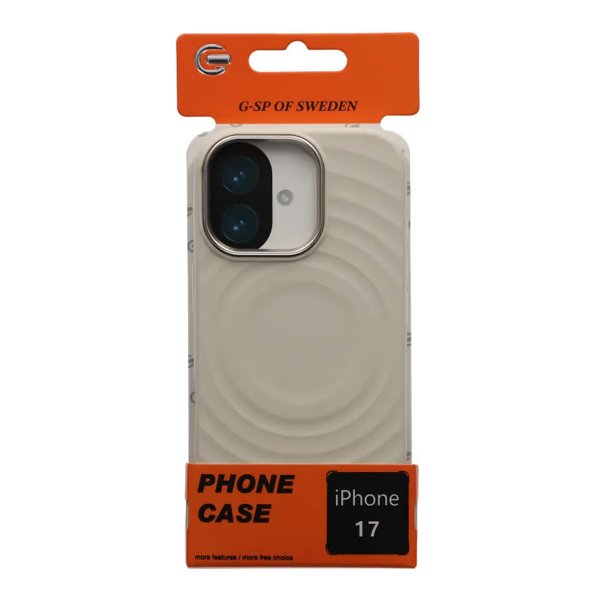 iPhone 17 Cover Silikone MagSafe Beige