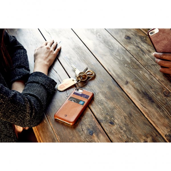Twelve South iPhone 7 Plus/iPhone 8 Plus Cover Relaxed Leather Kortrum Marsala