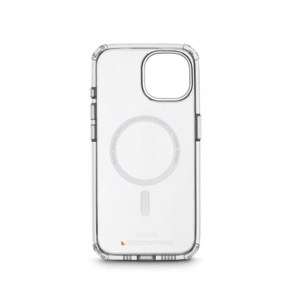 Hama iPhone 15 Cover Extreme Protect MagLine Transparent