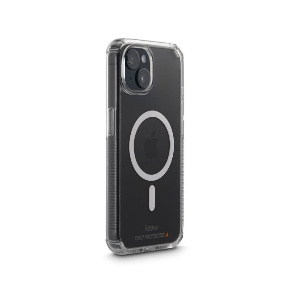 Hama iPhone 15 Cover Extreme Protect MagLine Transparent