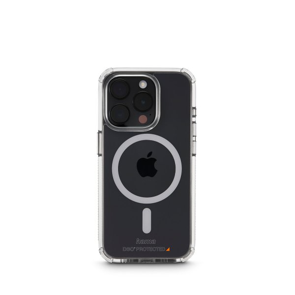 Hama iPhone 15 Pro Max Cover Extreme Protect MagLine Transparent