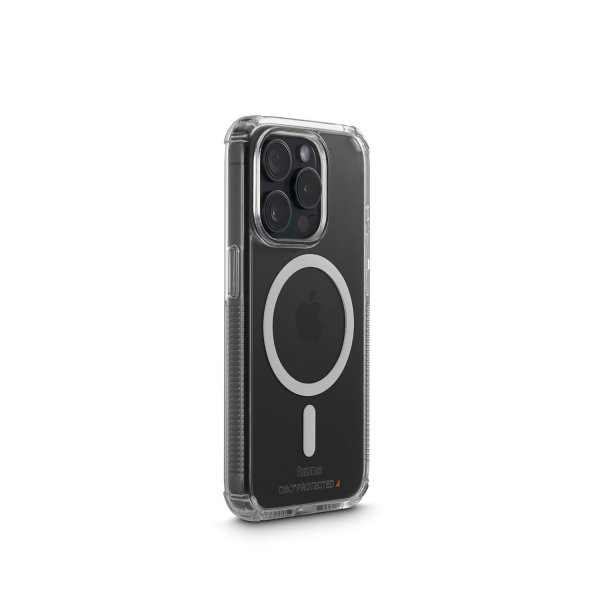 Hama iPhone 15 Pro Max Cover Extreme Protect MagLine Transparent