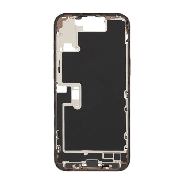 Midterramme med smådele til iPhone 16 Pro Max - Sandfarvet Titanium OEM