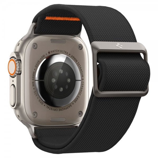 Spigen Apple Watch 44/45/46mm/Ultra 49mm Rem Lite Fit Ultra Sort