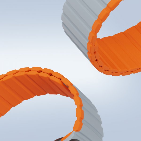 Dux Ducis Apple Watch 38/40/41/42mm Armbånd LD-serien Grå Orange