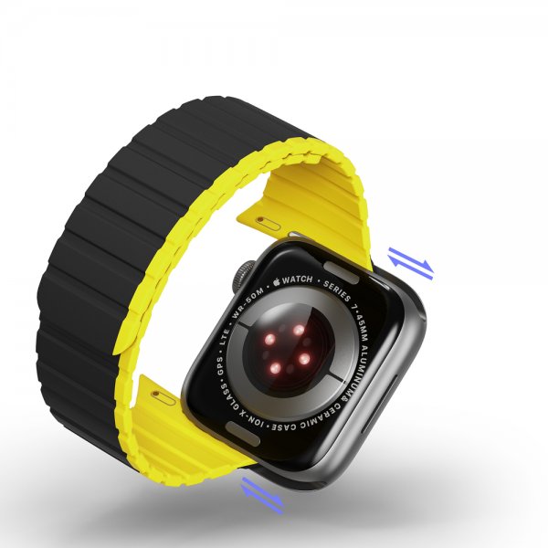 Dux Ducis Apple Watch 38/40/41/42mm Rem LD Series Sort Guld