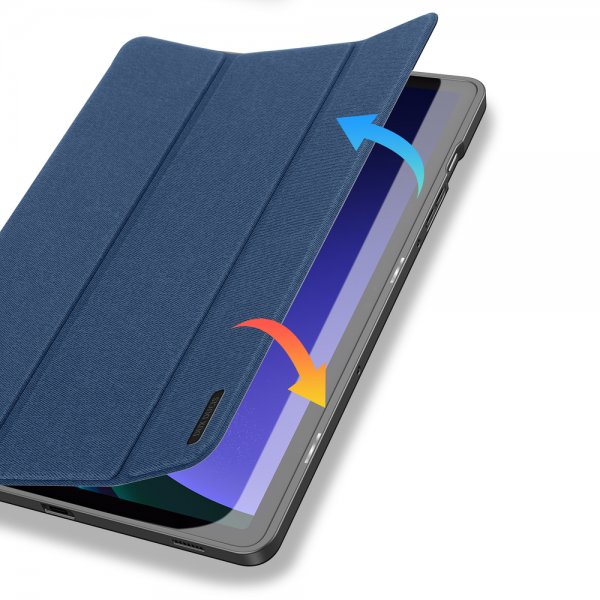 Dux Ducis Samsung Galaxy Tab S9 FE/S10 FE/S10 Lite Cover DOMO Series Blå