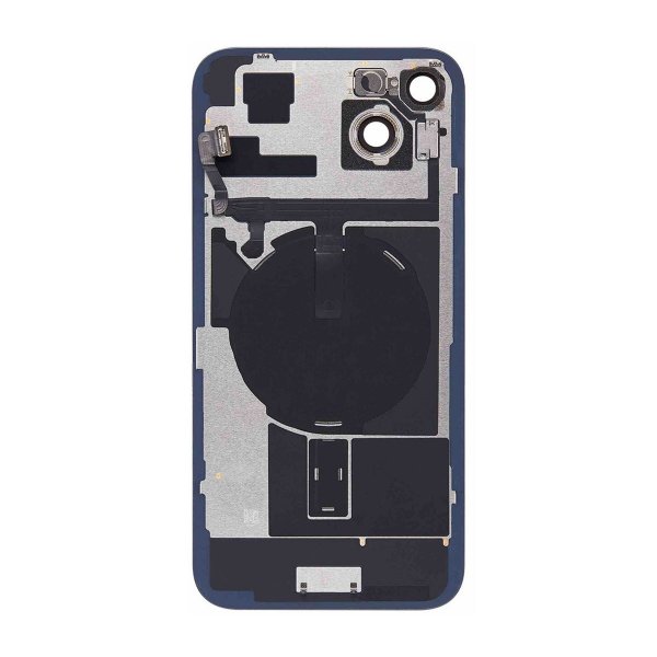 iPhone 15 Plus Bagside Glas Komplet OEM - Sort
