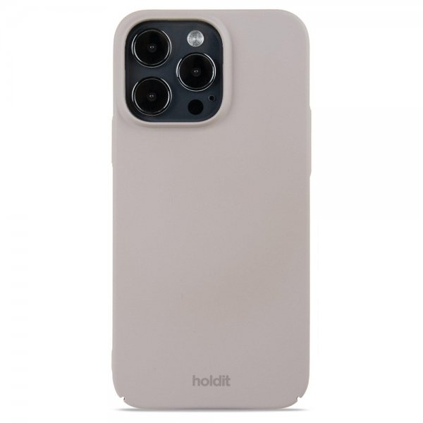 Holdit iPhone 15 Pro Max Cover Slim Case Taupe