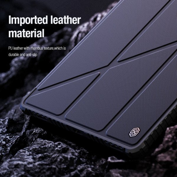 Nillkin Samsung Galaxy Tab S9 Plus/S10 Plus Cover Bumper Leather Case Pro Sort
