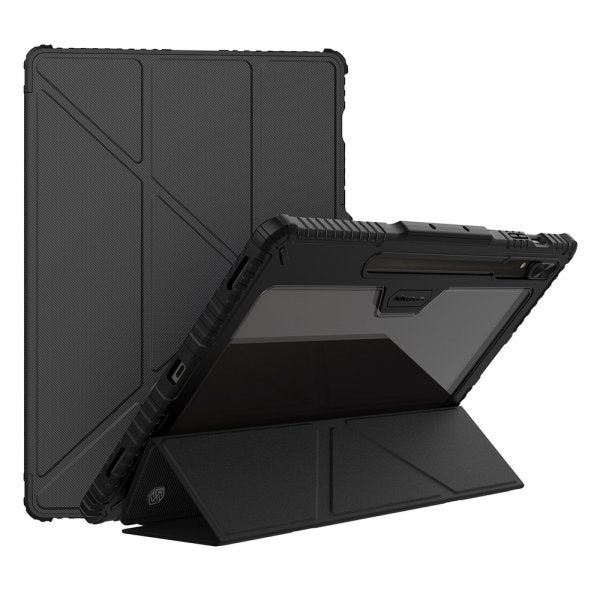 Nillkin Samsung Galaxy Tab S9 Plus/S10 Plus Cover Bumper Leather Case Pro Sort