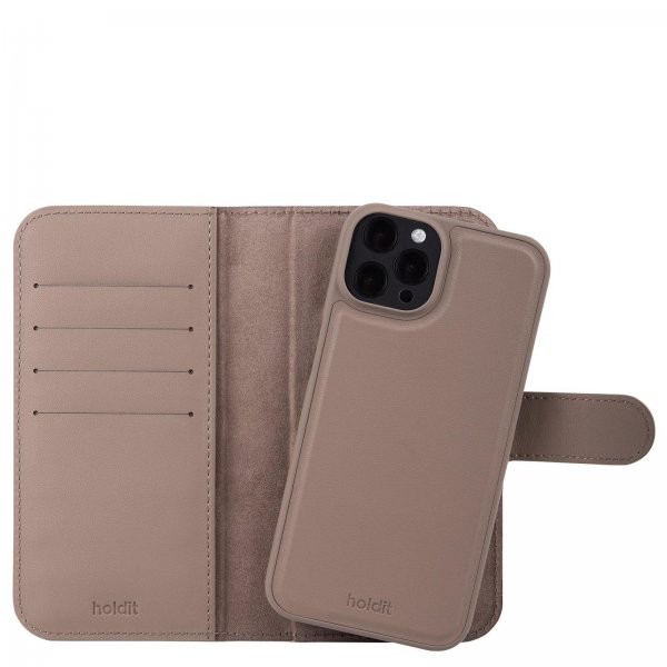 holdit iPhone 12/iPhone 12 Pro Pung Etui Magnet Plus Mocha Brown