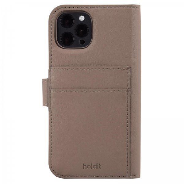holdit iPhone 12/iPhone 12 Pro Pung Etui Magnet Plus Mocha Brown