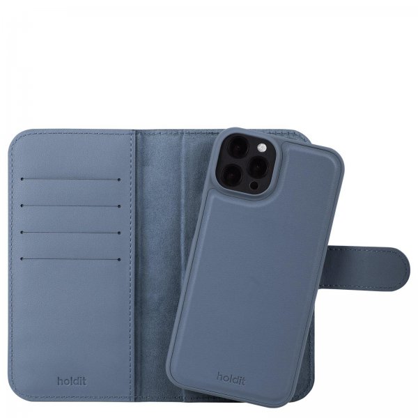 holdit iPhone 12/iPhone 12 Pro Pung Etui Wallet Case Magnet Plus Pacific Blue